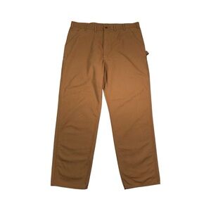 Carhartt Loose Straight Washed Duck Dungaree Pants Carhartt Brown 44x36 NWT